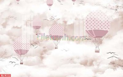 Tải file File tranh gốc dán tường đẹp K78309 (gốc) làm file thiết kế