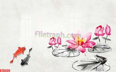 Download file File tranh gốc dán tường đẹp K78439 (chất lượng in ấn)