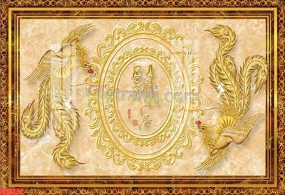 File gốc File tranh gốc dán tường đẹp K78441 (in lụa) tranh thuận buồm