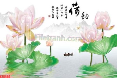 Download file gốc File tranh gốc dán tường đẹp K78489 (dùng cho in ấn)