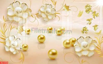 File in trần File tranh gốc dán tường đẹp K78517 (file gốc) xuyên sáng