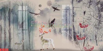 Tải về file tranh gốc File tranh gốc dán tường đẹp K78574 (để in quảng cáo)