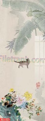 File in trần File tranh gốc dán tường đẹp K78615 (bản gốc) phong cảnh