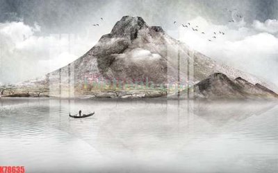 File tranh File tranh gốc dán tường đẹp K78635 (ảnh gốc) in trần 3D