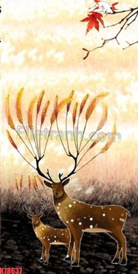 File gốc File tranh gốc dán tường đẹp K78637 (in mica) cắt laser