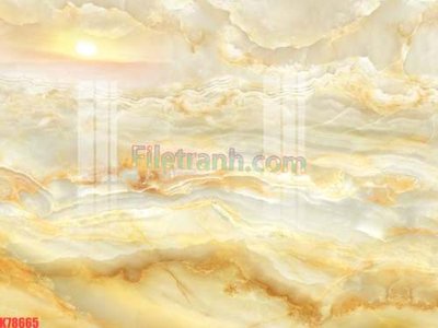 File in mica File tranh gốc dán tường đẹp K78665 (bản gốc) làm vách ngăn