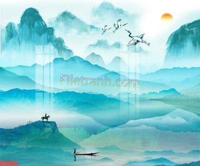 File tranh File tranh gốc dán tường đẹp K78684 (bản gốc) in canvas