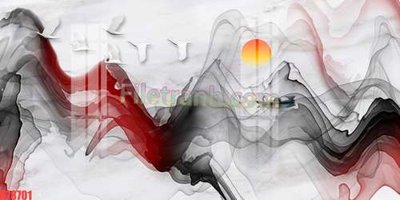 File in mica File tranh gốc dán tường đẹp K78701 (ảnh gốc) đẹp