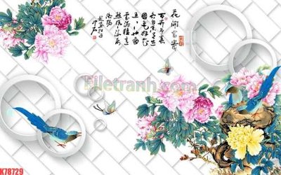 File tranh trang trí File tranh gốc dán tường đẹp K78729 (file gốc)