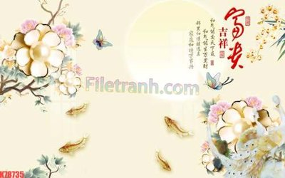 File gốc File tranh gốc dán tường đẹp K78735 (PNG) chất lượng cao