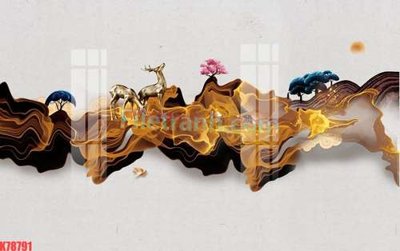 Tải file File tranh gốc dán tường đẹp K78791 (gốc) làm file in ấn