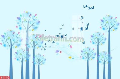 Download file gốc File tranh gốc dán tường đẹp K78874 (độ nét cao)