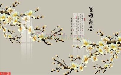 Hình ảnh gốc File tranh gốc dán tường đẹp K78949 (để in khổ lớn)