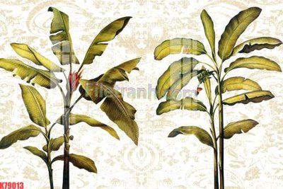 File tranh trang trí File tranh gốc dán tường đẹp K79013 (tải file gốc)