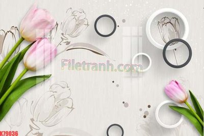 File gốc File tranh gốc dán tường đẹp K79036 cho in ấn và thiết kế