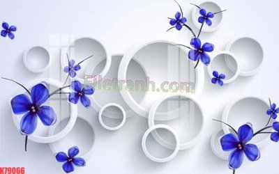 Tải file File tranh gốc dán tường đẹp K79066 (gốc) làm file thiết kế