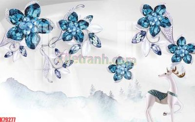 Tải file File tranh gốc dán tường đẹp K79277 (gốc) làm file thiết kế