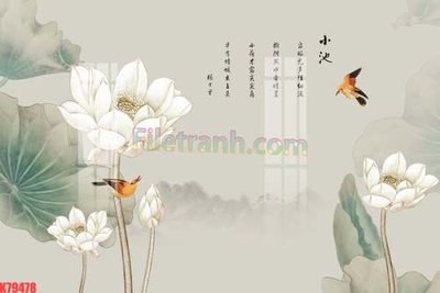 File gốc File tranh gốc dán tường đẹp K79478 (PNG) không nền chất lượng