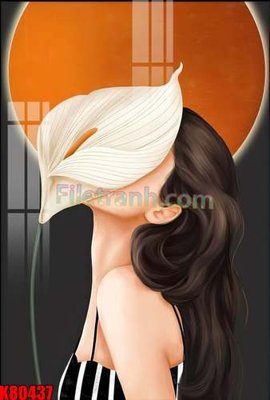 File tranh File tranh gốc tổng hợp K80437 (ảnh gốc) in trần nhà