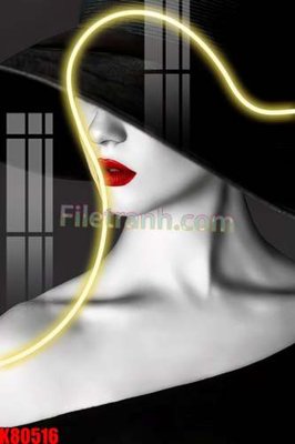 File in trần File tranh gốc tổng hợp K80516 (bản gốc) mây trời