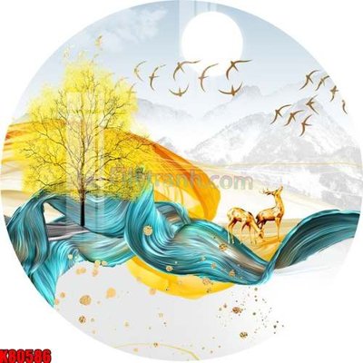 File gốc in ấn File tranh gốc tổng hợp K80586 độ phân giải cao