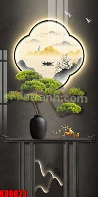 Mua file gốc File tranh gốc tổng hợp K80823 (in ấn) tại Filetranh.com