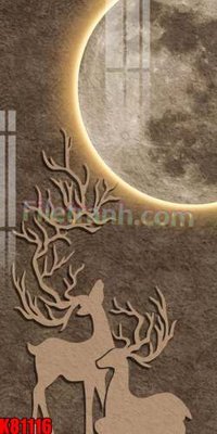 File gốc File tranh gốc tổng hợp K81116 (trang trí) phòng ngủ