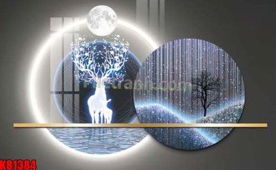 File PSD File tranh gốc tổng hợp K81384 (gốc) nhiều lớp (multi-layer)