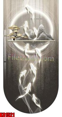 File gốc File tranh gốc tổng hợp K81521 (in tráng gương) nghệ thuật