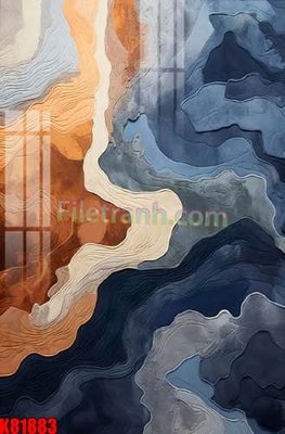 Download file gốc File tranh gốc tổng hợp K81883 (in lụa) tranh 3D