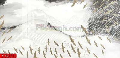 File tranh File tranh gốc tổng hợp K82040 (bản gốc) in lụa dán tường