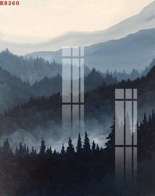 Download file gốc File gốc in tranh tổng hợp K8260 (in lụa) tranh 3D