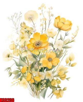 Tải file File tranh gốc tổng hợp K83256 (gốc) chủ đề hoa sen