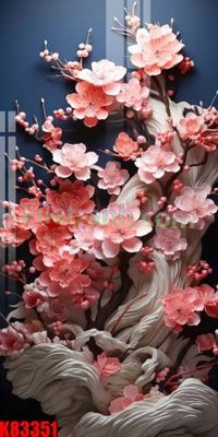 File ảnh File tranh gốc tổng hợp K83351 (gốc) cho trang trí nhà hàng