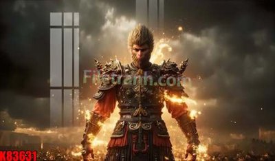 File in trần File tranh gốc tổng hợp K83631 (bản gốc) bầu trời