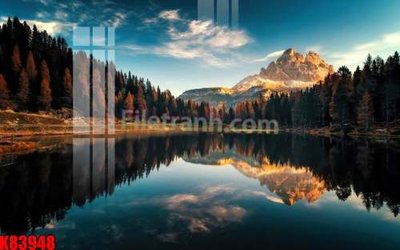 File in trần File tranh gốc tổng hợp K83948 (bản gốc) mây trời