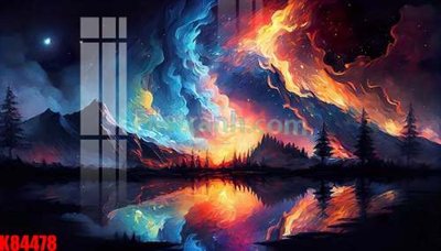 Hình ảnh file gốc File tranh gốc tổng hợp K84478 cho in UV