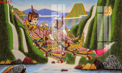 File tranh File gốc in tranh tổng hợp K8467 (bản gốc) in lụa 5D