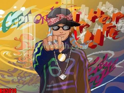 File gốc File tranh gốc tổng hợp K85014 (in lụa) chi tiết cao