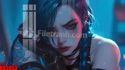 File in trần File tranh gốc tổng hợp K85053 (bản gốc) phong cảnh