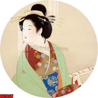 File in lụa File tranh gốc tổng hợp K85367 (phong cảnh) File tranh gốc tổng hợp K85367