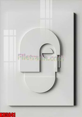 Download file gốc File tranh gốc tổng hợp K85841 (in lụa) tranh 3D