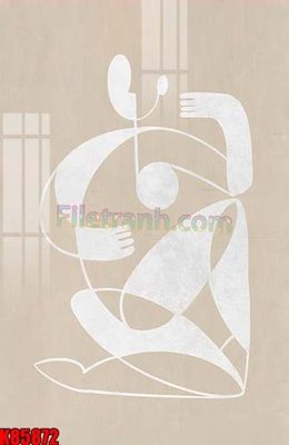 File tranh File tranh gốc tổng hợp K85872 (bản gốc) in lụa dán tường