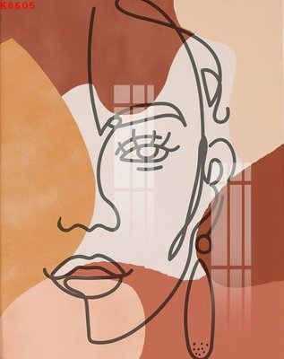 File gốc File gốc in tranh tổng hợp K8605 (in lụa) tranh mã đáo