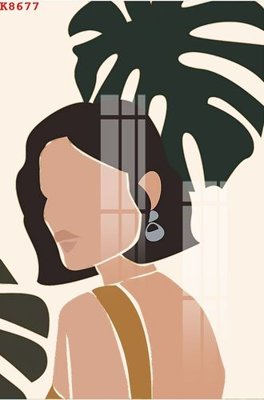 File PSD File gốc in tranh tổng hợp K8677 (bản gốc) độ phân giải cao