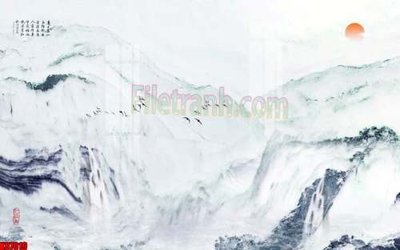 File gốc File gốc in tranh tổng hợp tường nền K87019 (chuẩn màu) cho in offset