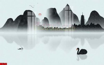 File tranh File gốc in tranh tổng hợp tường nền K87041 (bản gốc) trang trí văn phòng