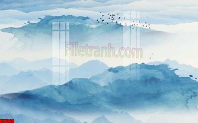 Download file File gốc in tranh tổng hợp tường nền K87068 (chất lượng in ấn)