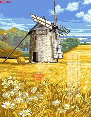 File gốc File gốc in tranh tổng hợp K8707 (in ấn) màu sắc trung thực