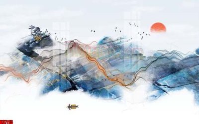 File ảnh File gốc in tranh tổng hợp tường nền K87115 (gốc) in decal dán tường